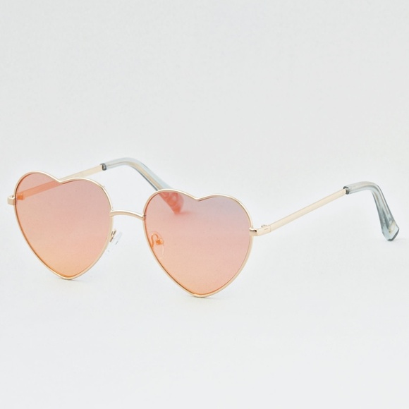 American Eagle Outfitters Accessories - NWT AEO Rainbow Heart Sunglasses
